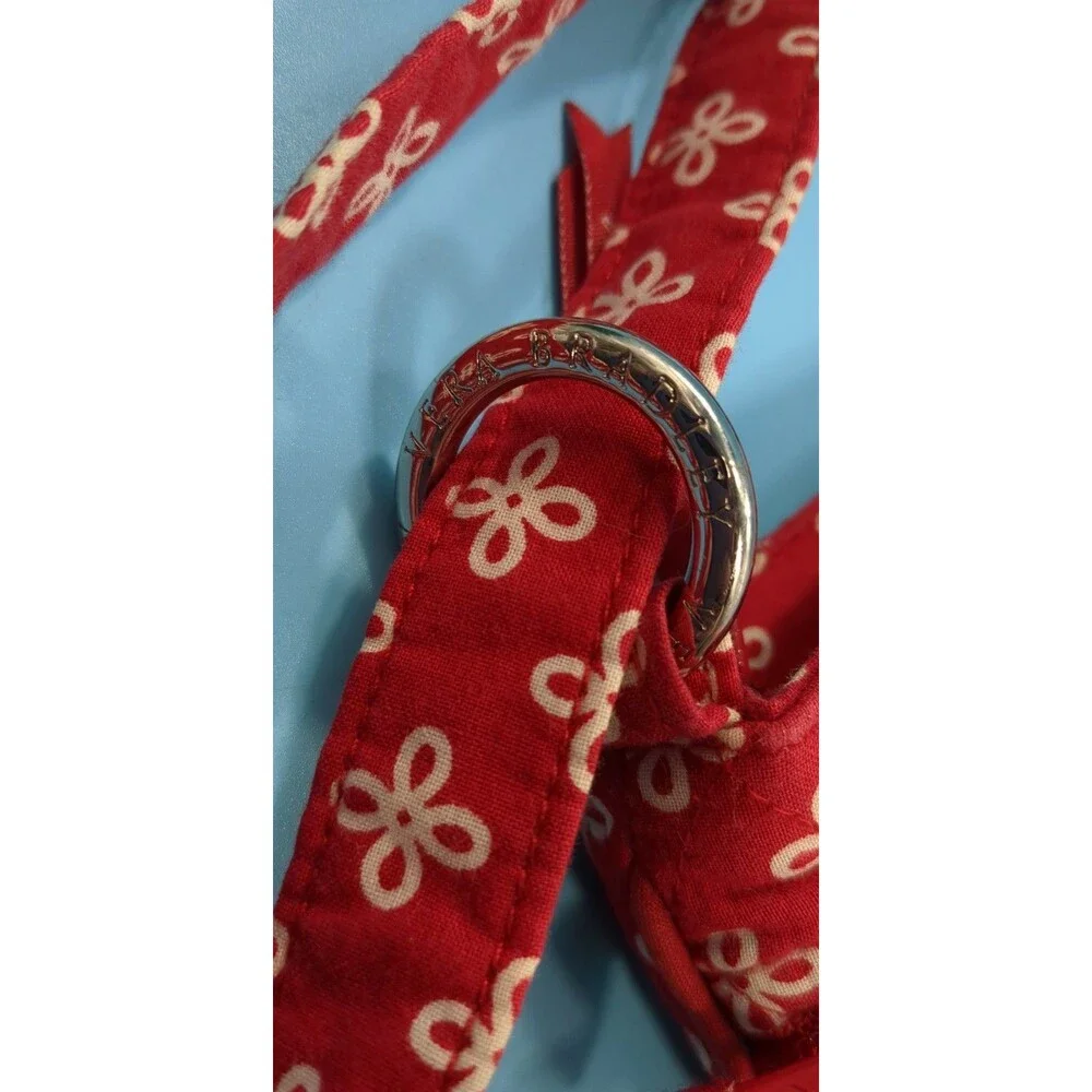 Vera Bradley Wisconsin Badgers Collegiate Triple Zip Hipster Crossbody Bag